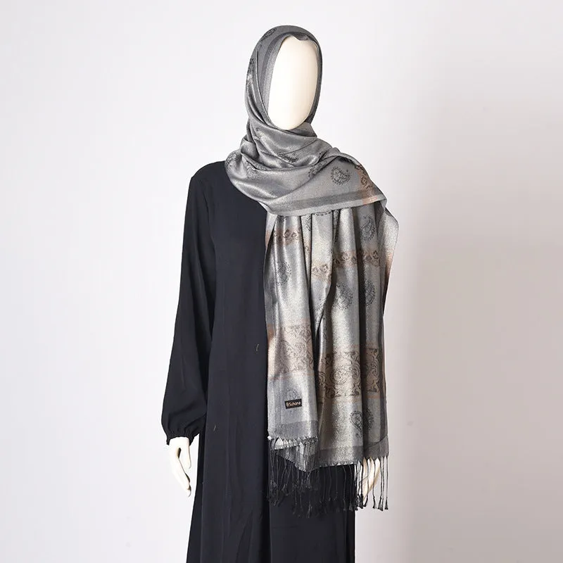 03-15 Women's headscarf travel thin sun protection scarf shawl