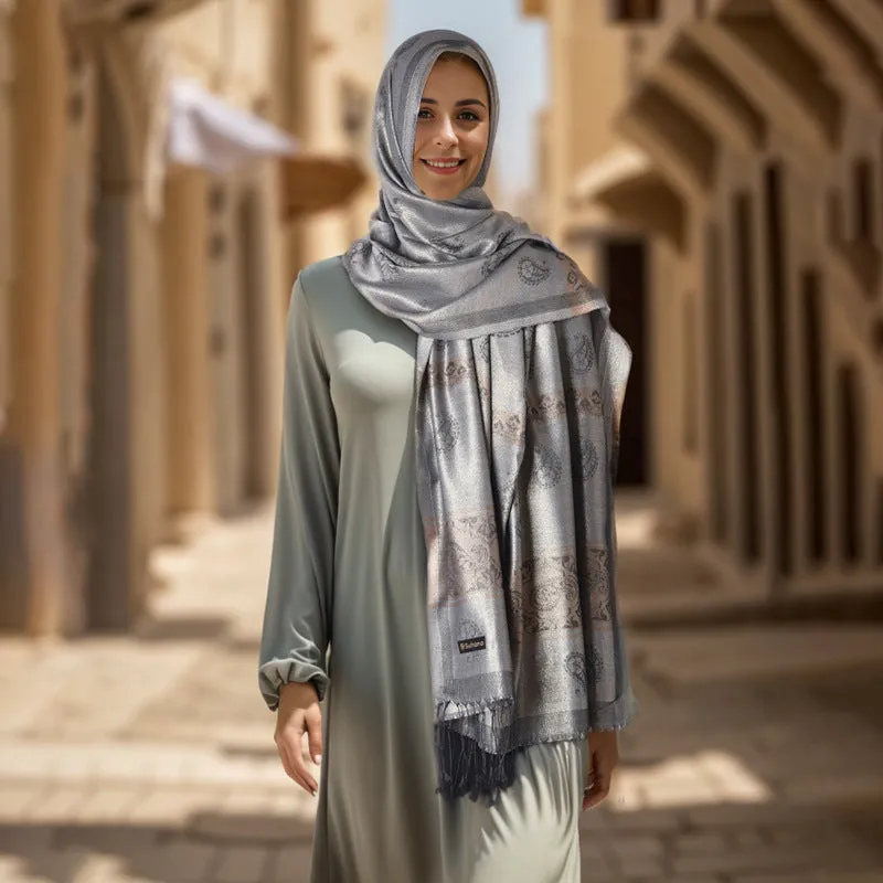 03-15 Women's headscarf travel thin sun protection scarf shawl