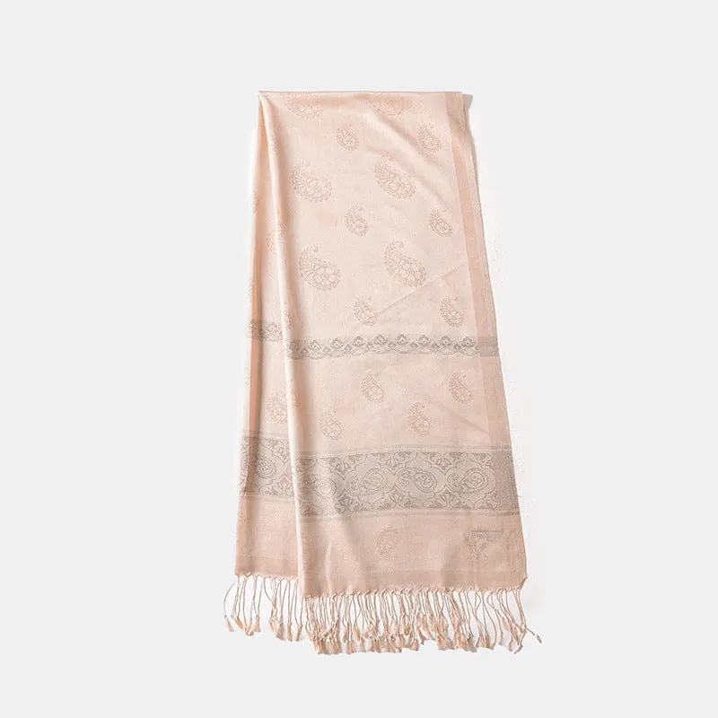 03-15 Women's headscarf travel thin sun protection scarf shawl