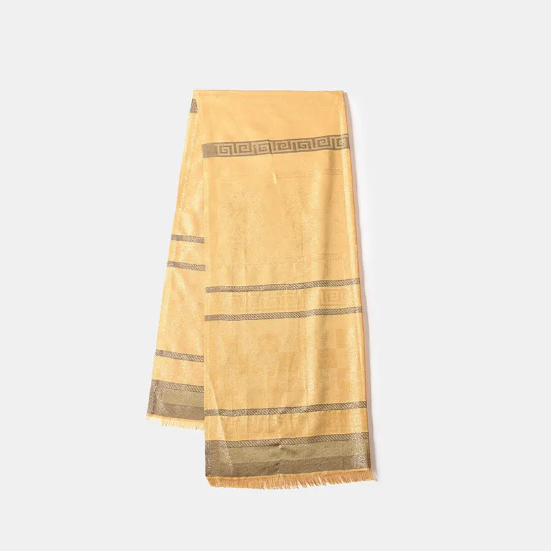 03-16   Hot Selling Turkish Headscarf Travel High-end Sunscreen Shawl Casual Scarf