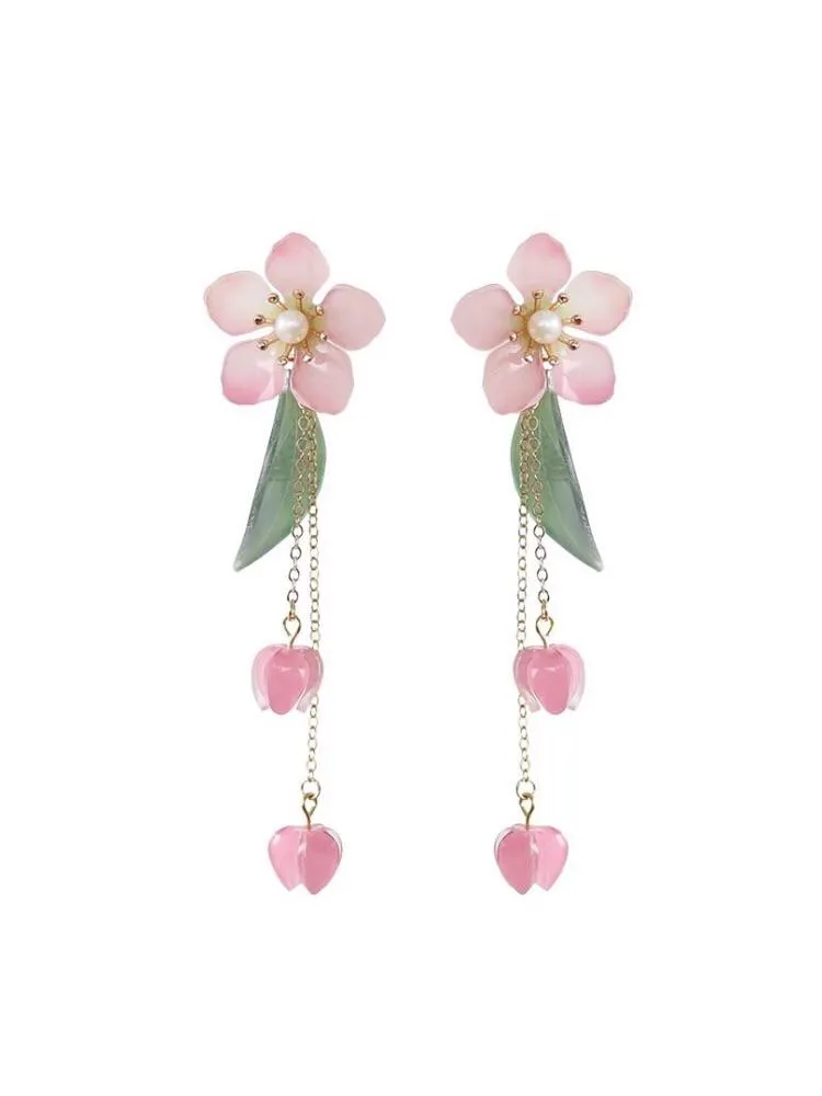 Begonia Earrings