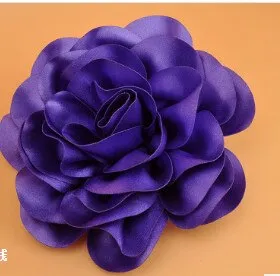 Big Satin Flower Hair Clip Fascinator