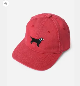 Black Lab Needlepoint Kids Hat by Harding Lane