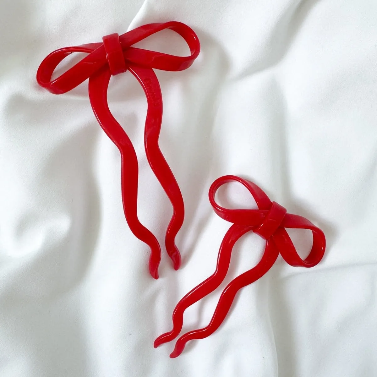 Bow Hairpin - Red