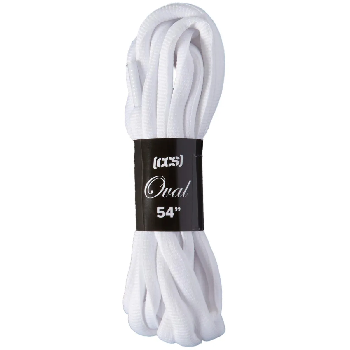 CCS Oval Shoelaces - White