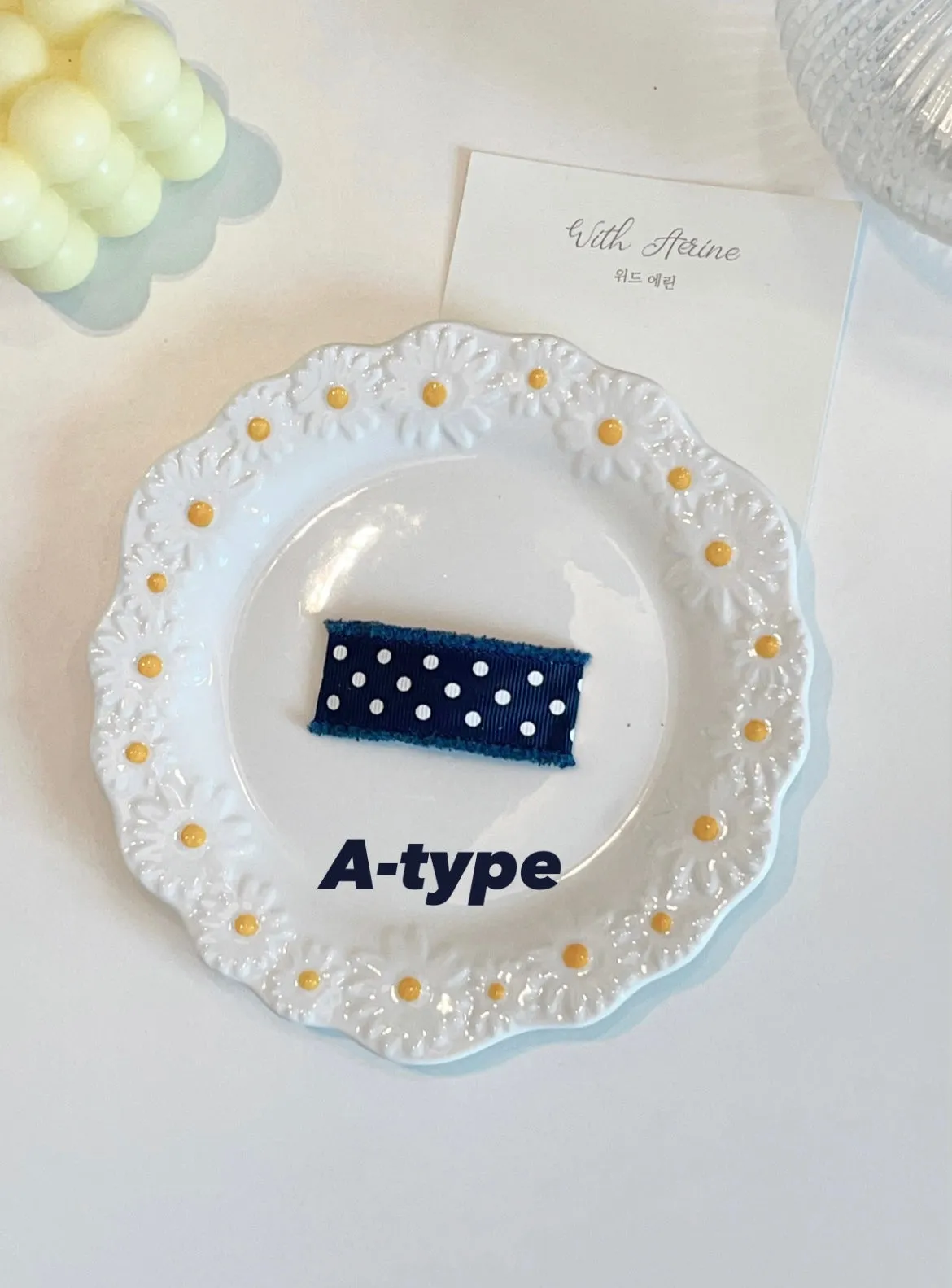 Dot dot navy / Single Item