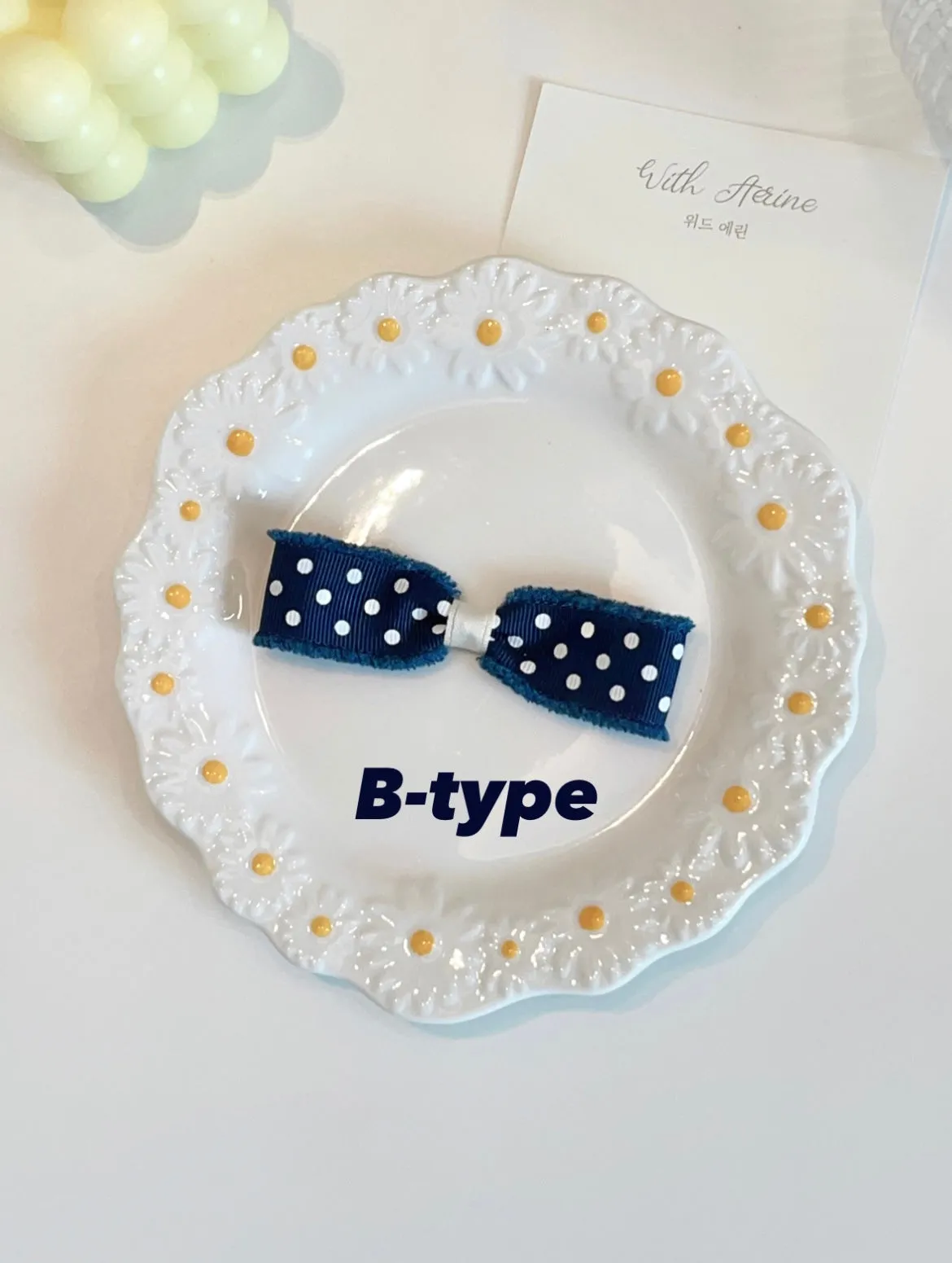 Dot dot navy / Single Item
