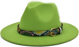 Fedora Hat Woolen Jazz Hat Party Hats Ladies Fedora Hats Men Hats Top Hats Panama 18 Without Chain
