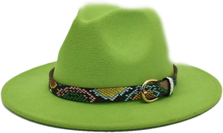 Fedora Hat Woolen Jazz Hat Party Hats Ladies Fedora Hats Men Hats Top Hats Panama 18 Without Chain