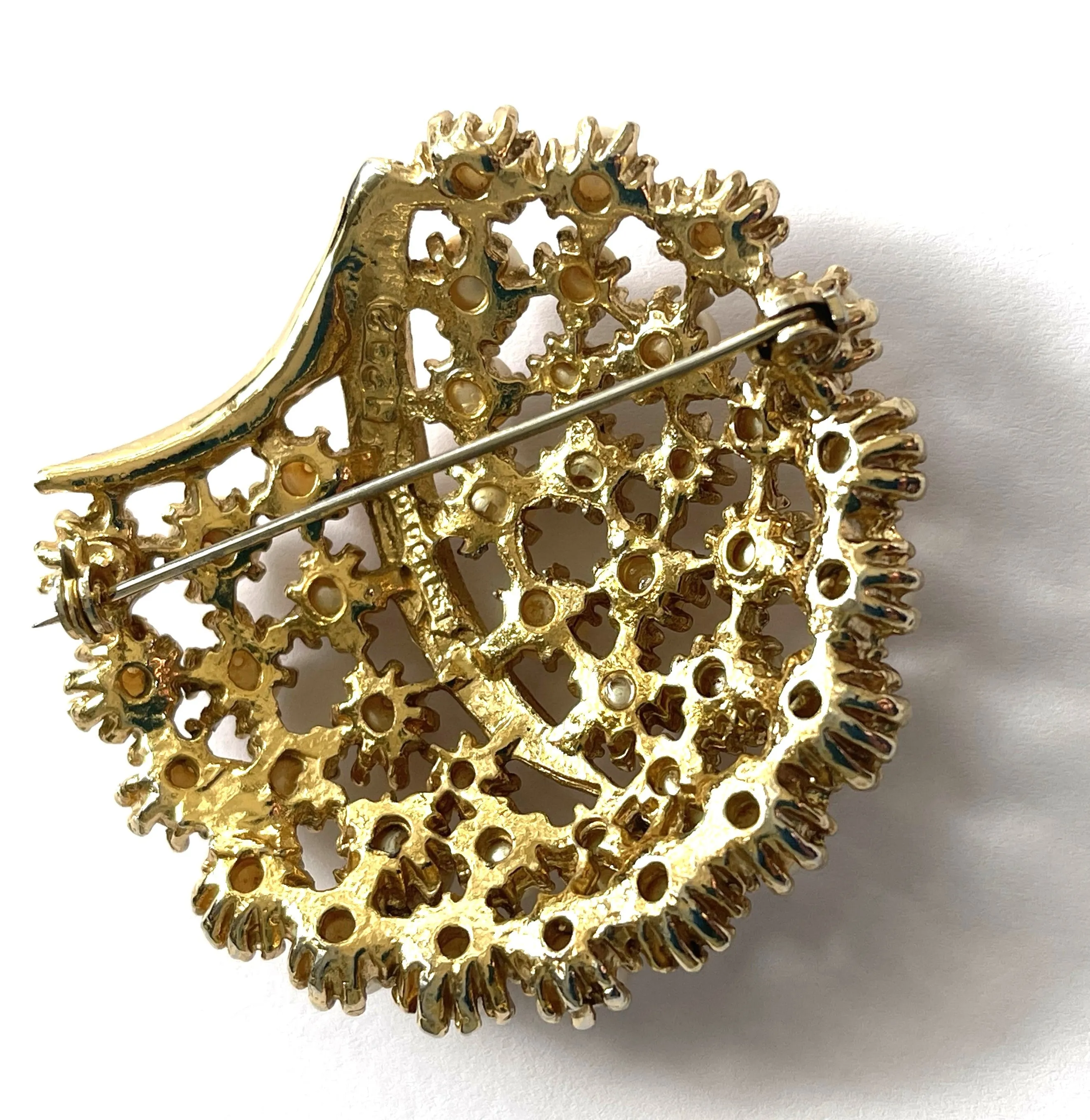 Goldcrest Vintage Brooch