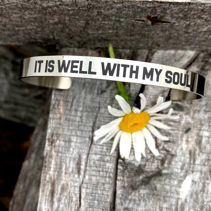 It Is Well With My Soul Bracelet