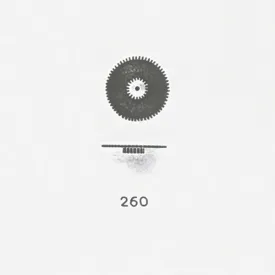 Jaeger LeCoultre® calibre # 219 minute wheel