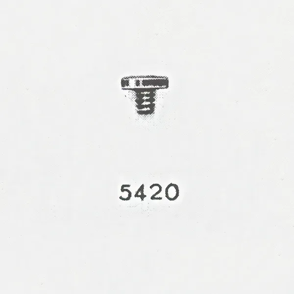 Jaeger LeCoultre® calibre # 474 crown wheel screw