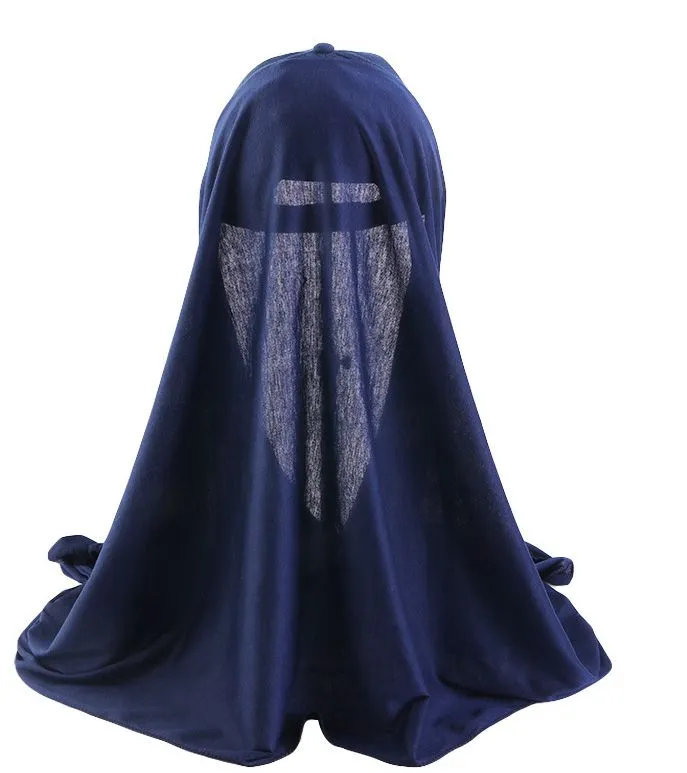 JDBQM-76A Summer hood hat one-piece hat scarf hat solid color headscarf