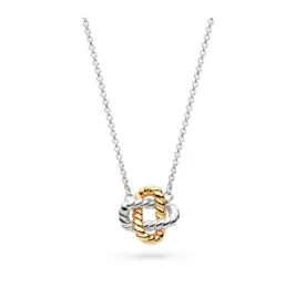 Marina Rope Knot Golden Necklace