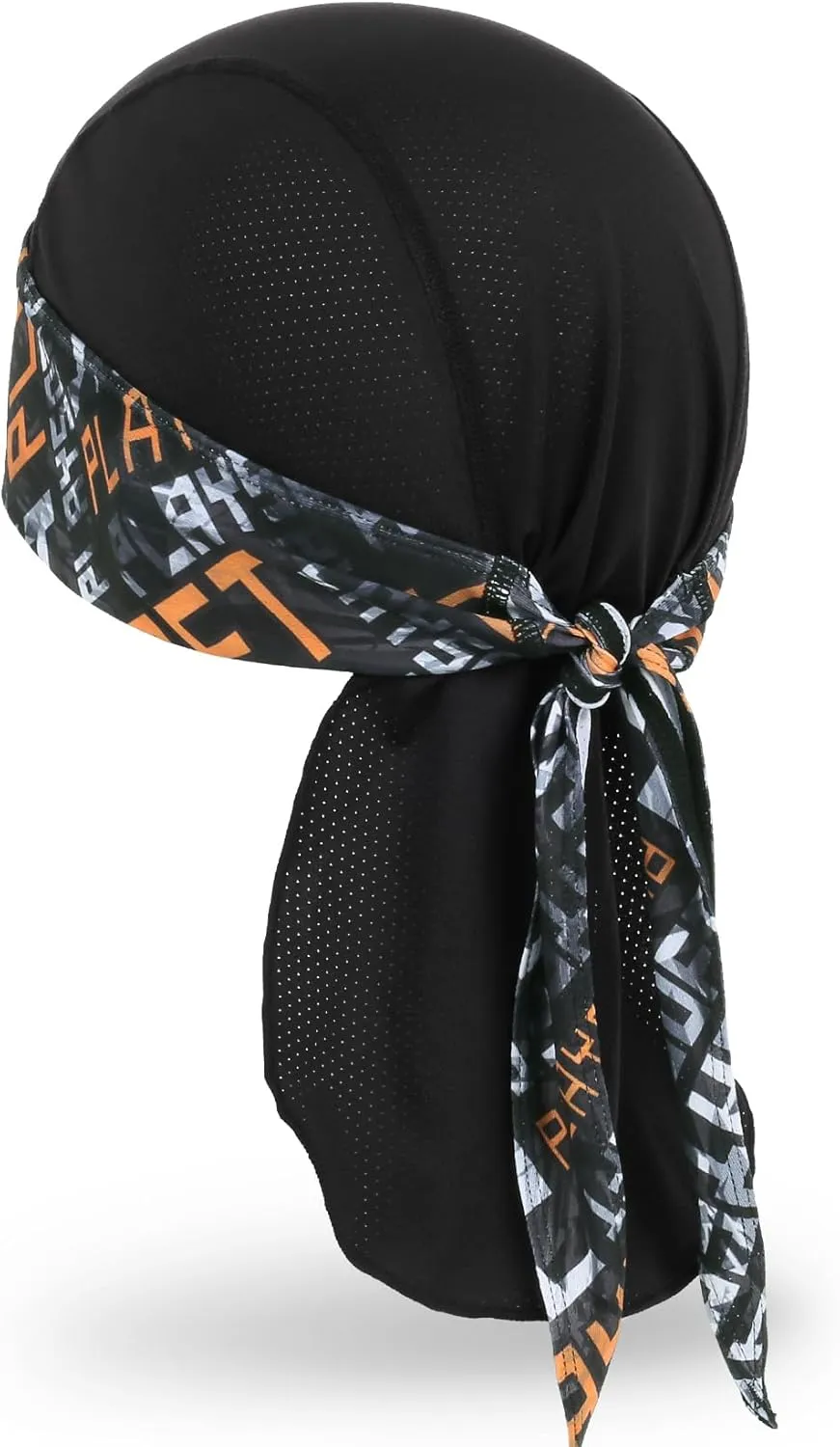 MELASA Cooling Do Rags Skull Cap Helmet Liner, Sweat Head Wraps Bandanas for Men Running Cycling Motorcycle