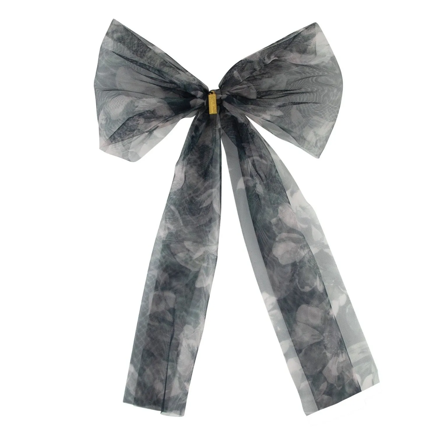 Printed Net Long Hairpin