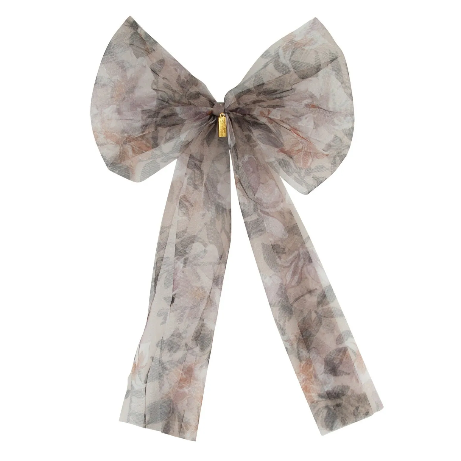 Printed Net Long Hairpin