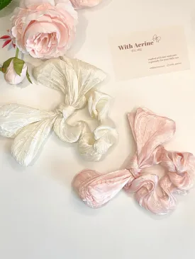 Silky Bow Scrunchie / Single Item