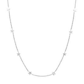 Star Delicate Necklace Silver