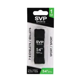 SVP Sports - 54in Shoelace (Oval) (DM21167 OVAL-BLK-54)