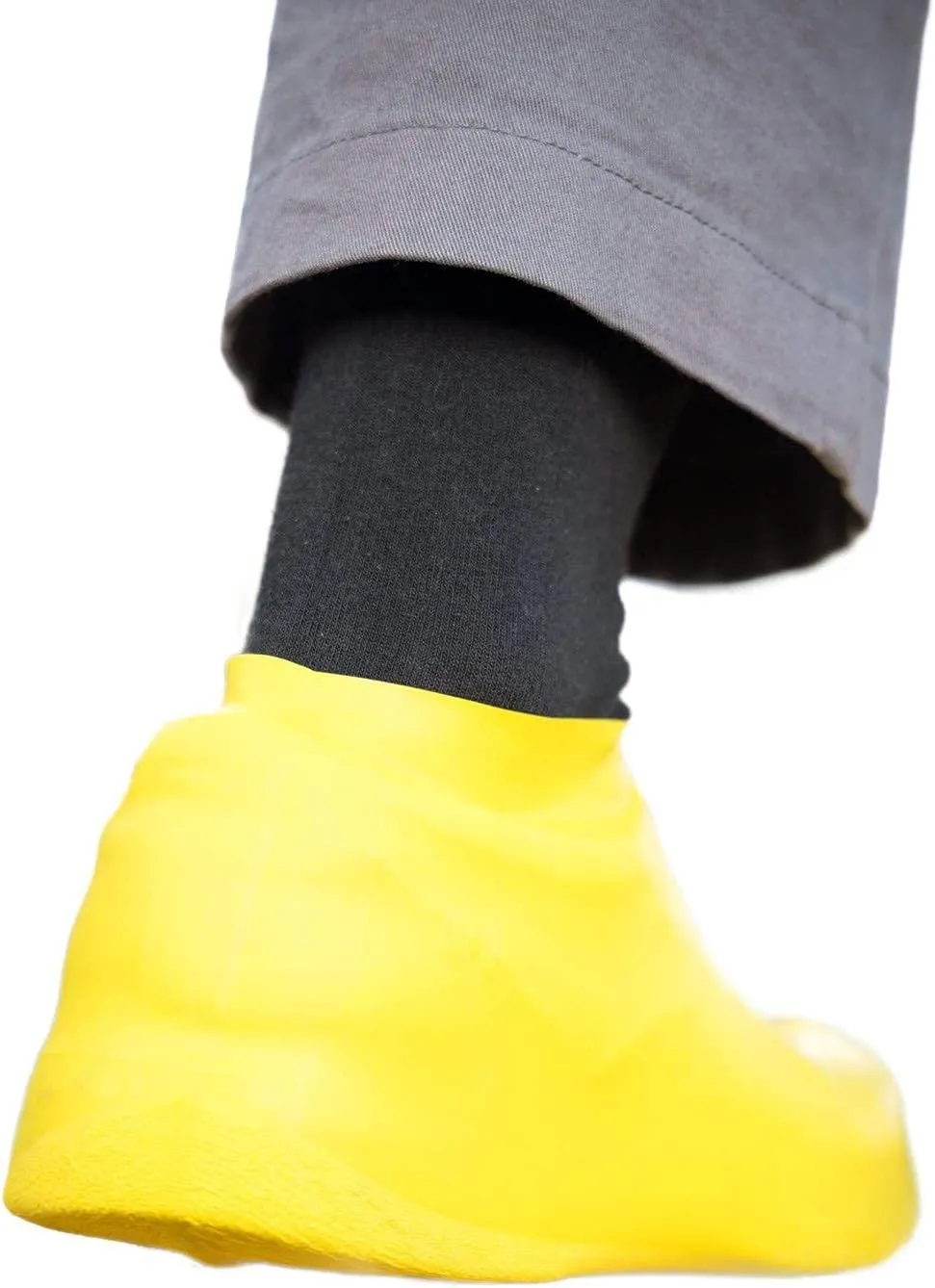 veloToze Roam - Waterproof Shoe Covers, Reusable for Commute in The Rain, Snow, Mud - Slip-on Rubber Galoshes Cover Sneakers or Dress Shoes, Booties for Men and Women