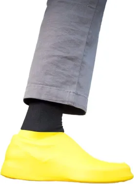 veloToze Roam - Waterproof Shoe Covers, Reusable for Commute in The Rain, Snow, Mud - Slip-on Rubber Galoshes Cover Sneakers or Dress Shoes, Booties for Men and Women