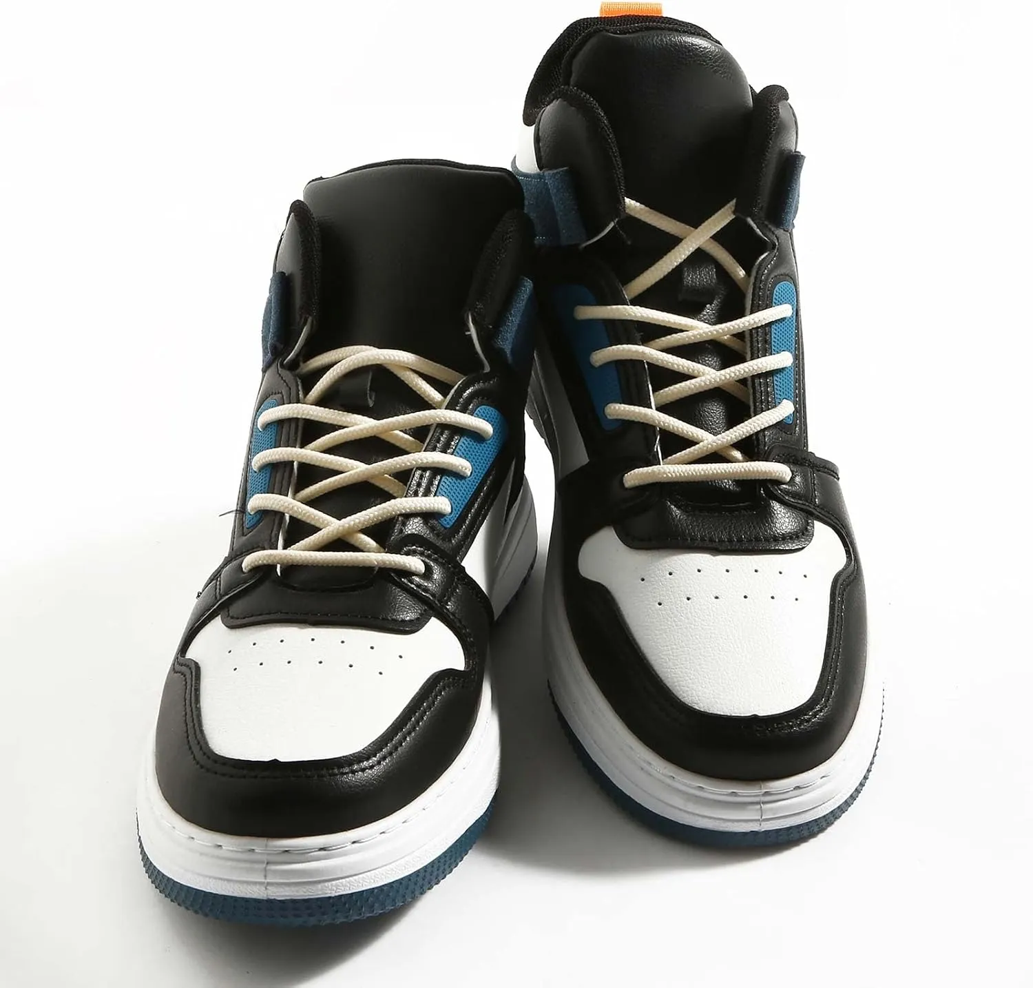 VSUDO 2 Pairs Round Boot Laces, 5/32" Outdoor Work & Hiking Shoe Laces for Boots