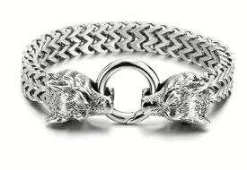 Wolf Head Bracelet